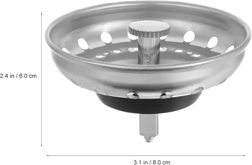 Miniatura 3 de Tapón de fregadero de cocina, colador de drenaje para fregadero, tapón de fregadero para fregadero de cocina, tapón de colador de fregadero