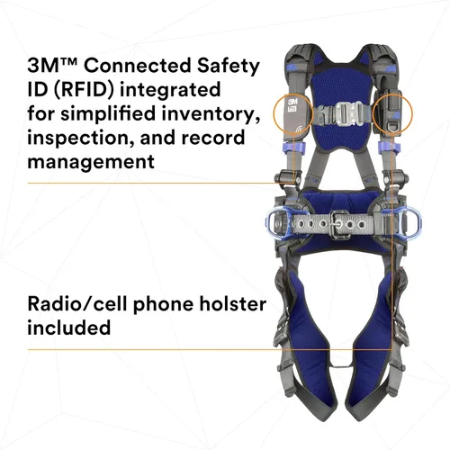 Miniatura 14 de 3M Arnés de seguridad de posicionamiento de construcción cómoda