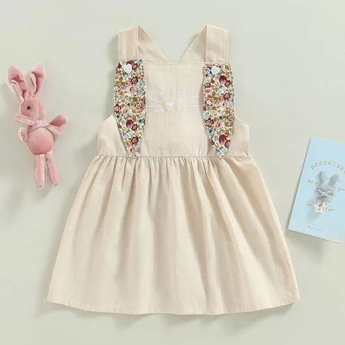 Miniatura 10 de oneflow Traje de Pascua para bebé y niña pequeña, vestido de tul, sin mangas, con lentejuelas, tutú para niñas pequeñas