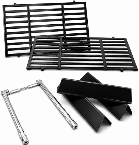 Miniatura 33 de Piezas de parrilla de acero inoxidable 7637 para Weber Spirit E210, rejillas de cocción de 17.5 pulgadas para Weber Spirit E210, E220, S210, S220
