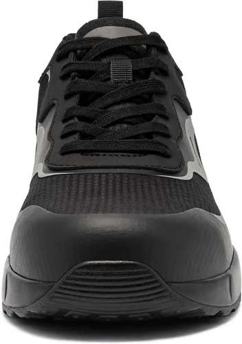 Miniatura 5 de LARNMERN Steel Toe Shoes for Men Air Cushion Safety Shoes Lightweight Industrial Construction Zapatos con Punta de Acero para Hombre