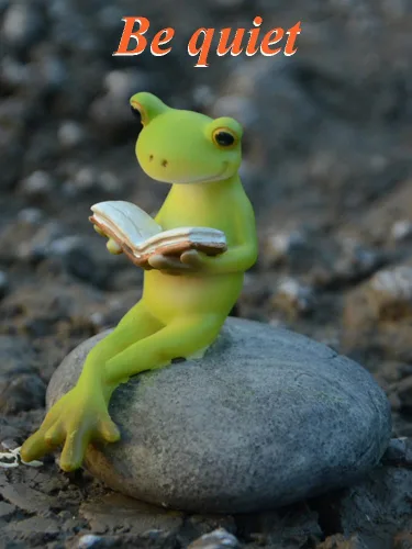 Miniatura 2 de Estatuas de rana miniatura de jardín - Que tengas un buen día Smile Everyday Flower Frog