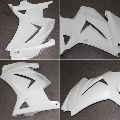 Miniatura 5 de Kit de carenado de carrocería de motocicleta ABS para Kawasaki Ninja 250R EX250 2008 2009 2010 2011 2012 Azul - (Piezas/kit: 15)
