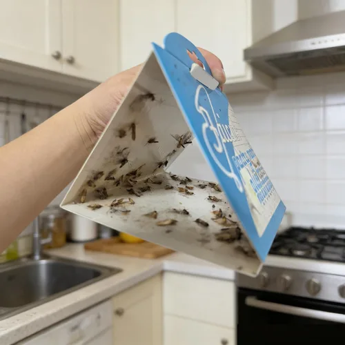 Miniatura 7 de Faicuk Trampas para polillas de despensa con atracción de feromonas para el hogar, la cocina y el almacén, inodoro, sin insecticidas y no tóxicas