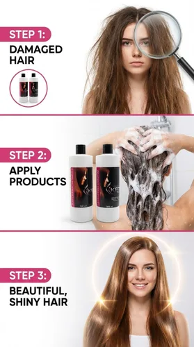 Miniatura 5 de Cirugia Capilar Kerafruit 32 oz + Champú Nueva Presentación Deja Brillante el Cabello