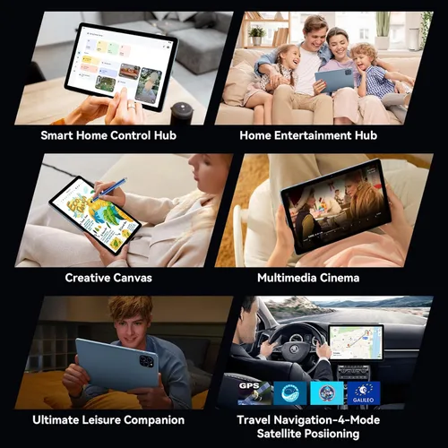 Miniatura 5 de Tablet 2026 Android 16 Tablet with Gemini AI 3.5, 11 Inch FHD Display, 24GB RAM 128GB ROM/2TB TF, T7250 CPU + 13MP Camera, 8000mAh, Widevine L1