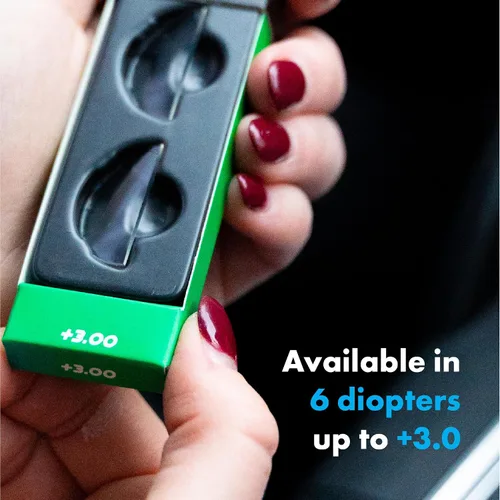 Miniatura 7 de StickTite Lenses Small 28mm stick-on bifocal lens, convert sunglasses into magnified bifocal reading glasses