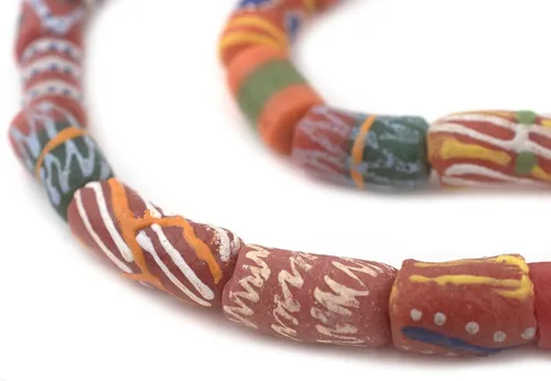 Miniatura 7 de TheBeadChest Blue Medley Krobo Beads
