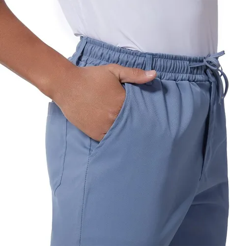 Miniatura 8 de Pantalones casuales de lino de algodón para hombre, pantalones sueltos de playa, pantalones largos de yoga ligeros
