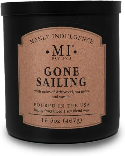 Miniatura 33 de Manly Indulgence Last Call - Velas perfumadas para hombres, 2 mechas, 16.5 onzas, cera de mezcla de soja premium, 60 horas de combustión, velas
