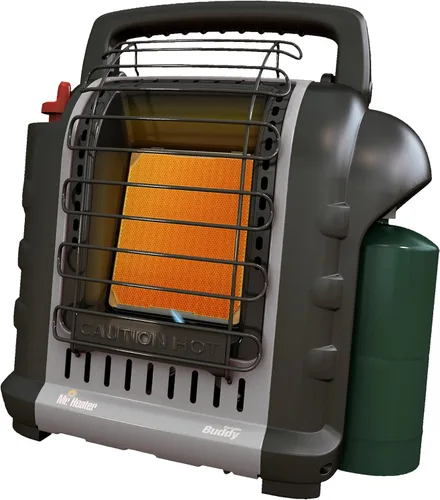 Miniatura 17 de Radiador portátil Mr. Heater para interiores, color gris, Multi, Negro-rojo, 1