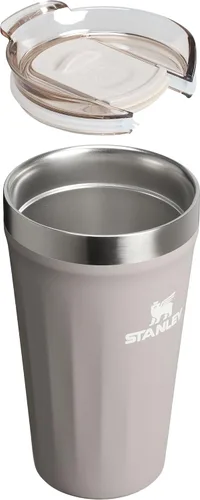 Miniatura 3 de STANLEY Vaso para Uso Diario Tapa de Encaje a Presión para Beber Taza para Bebidas, Café y Cócteles Copa de Vino de Acero Inoxidable Aislada