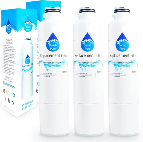 Paquete de 3 filtros de agua de repuesto para refrigerador RS267TDWP/XAA-0000, compatible con DA29-00020B, DA29-00020A, cartucho de filtro de agua