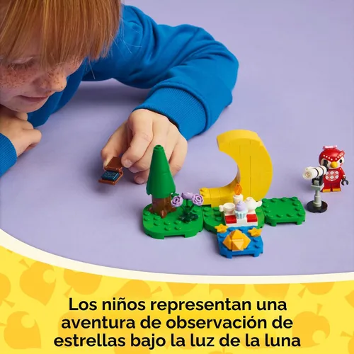 Miniatura 5 de LEGO Animal Crossing Contemplación de estrellas con Celeste Juego de Construcción de Juguete - Figura y Set de Juego de Animal Crossing para Niños