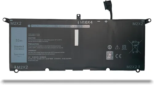 Hubei DXGH8 G8VCF H754V 0H754V P82G001 Batería de repuesto para laptop Dell XPS 13 9370 9380 Inspiron 13 7390 7391 2 en 1 5390 5391 7490 Latitude