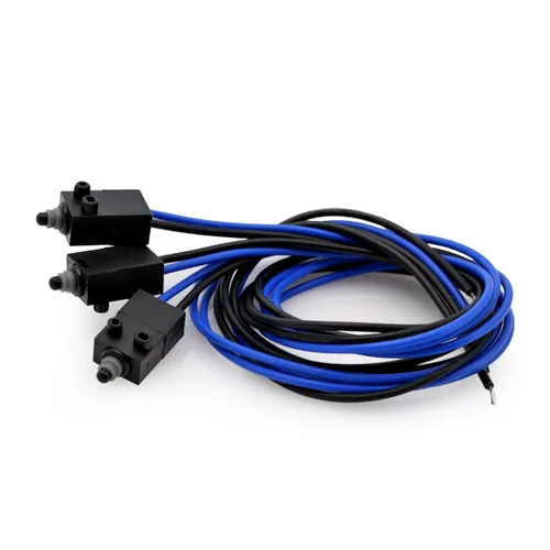 Miniatura 6 de Interruptor de límite de carrera pequeño a prueba de aceite y polvo de 2 pines normalmente cerrado con alambre IP67 3PCS