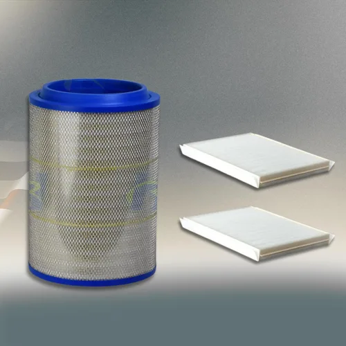 Filtro de aire de motor RH FILTERS con 2 filtros de aire de cabina para camiones Volvo VNL, VN, VNM, VNX, VHD, VAH (2 AF26405 + 1 AF26472M)