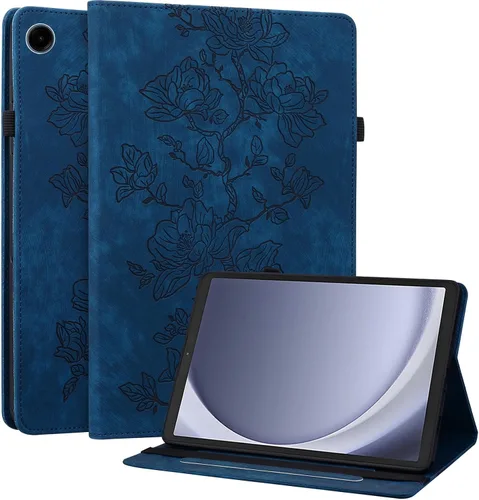 Miniatura 48 de Funda para Samsung Galaxy Tab S5e 10.5 2019 Modelo SM-T720/T725/T727, funda delgada de piel sintética con soporte multiángulo y soporte