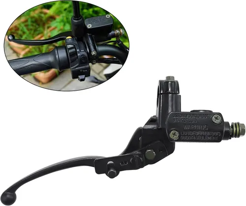 Miniatura 6 de 7/8'' Palanca de cilindro maestro de freno hidráulico derecho Bomba de repuesto para GY6 50cc 70cc 90cc 110cc 125cc 150cc 200cc 250cc ATV Quad