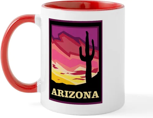Miniatura 15 de CafePress ARIZONA Mugs Taza de café de cerámica de 11 oz (11.0 fl oz)