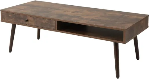 Miniatura 15 de EMOOR Mesa auxiliar plegable de madera rectangular pequeña (17.7 x 23.6 pulgadas), color blanco, mesa baja para sentarse en el suelo, espacio