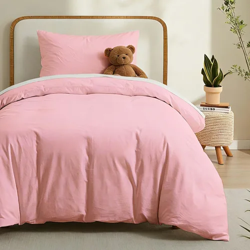 Miniatura 34 de LOVQUE Funda de edredón de algodón verde oliva, tamaño King, juego de ropa de cama natural similar al lino con cierre de cremallera (sin edredón)