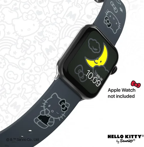 Miniatura 5 de Correa de reloj inteligente Hello Kitty, con licencia oficial, compatible con Apple Watch (no incluida)