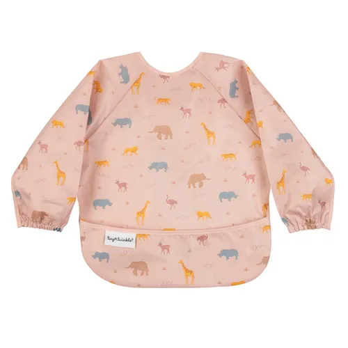 Miniatura 33 de Tiny Twinkle - Babero de manga larga para bebés y niños pequeños Babero impermeable tipo bata para comer Esenciales de alimentación lavables a