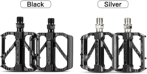 Miniatura 2 de Pedales de bicicleta doorslay de aleación de aluminio, pedales de bicicleta de montaña, pedal de plataforma de bicicleta, pedales MTB, plataforma