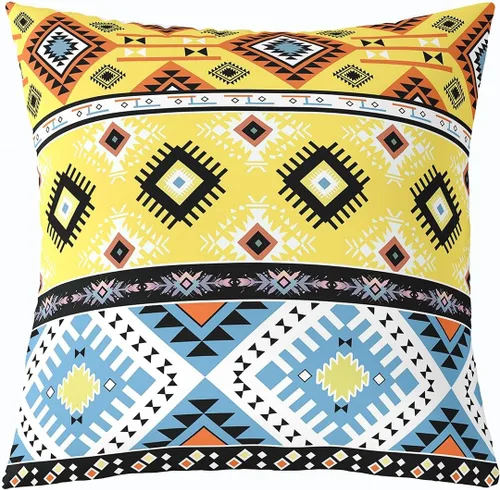 Miniatura 17 de Manfei Skull Maths Throw Pillow Cover Gothic Style Square Cushion Case Halloween Skeletons Black White Decor Throw Porch Pillows Cases for Couch