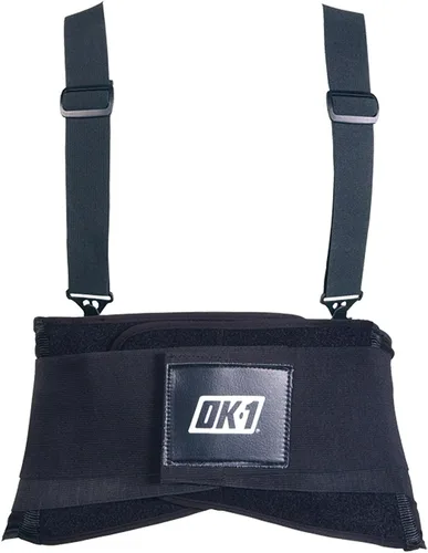 Miniatura 4 de OK-1 00689 - Cinturón lumbar negro, talla 2XL
