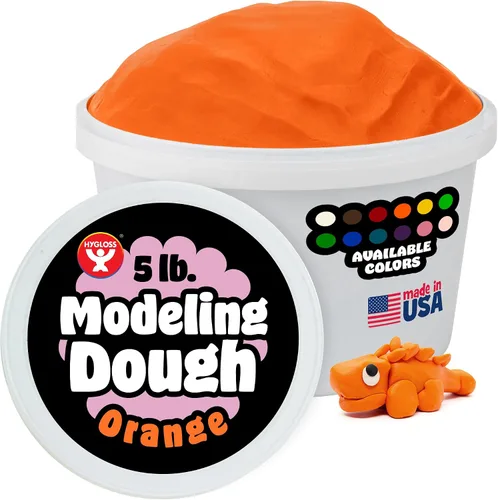 Miniatura 24 de Hygloss Play - Masa de modelado para niños, masa sensorial segura y no tóxica para artes y manualidades, bañera de 3 libras, arcilla de juego
