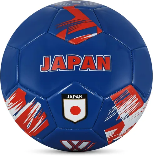 Miniatura 19 de Vizari Balón de Fútbol del Equipo Nacional - Balón de Fútbol de Cuero Sintético Duradero para Adultos, Niños y Jóvenes Cosido a Máquina con Diseño