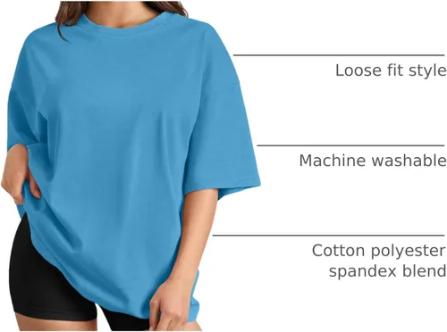 Miniatura 215 de Trendy Queen - Camisetas de entrenamiento de moda para mujer, camisetas atléticas de manga corta para verano y primavera, disponibles en tallas