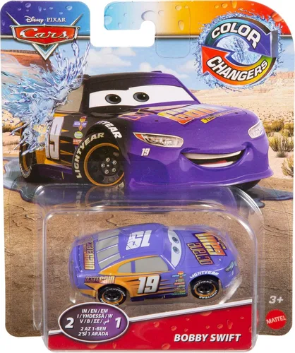 Miniatura 3 de Disney Coches Juguetes Cambiadores De Color Bobby Swift