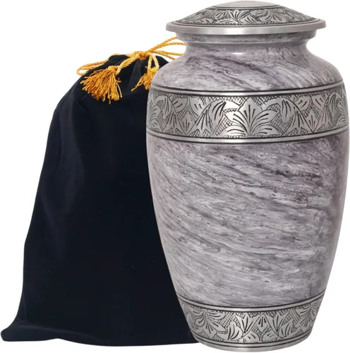 Urna para cenizas humanas para mujeres adultas, urna de entierro, urna decorativa, urna funeraria, urna de cremación para mujeres y hombres, grande,