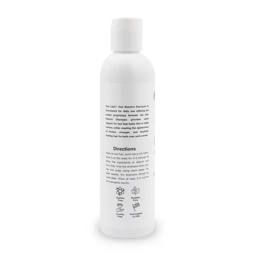 Miniatura 8 de Champú para restaurar el cabello, 8 onzas líquidas Nutre el cuero cabelludo y estimula el crecimiento del cabello Champú seguro para cabello