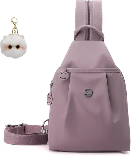 Miniatura 14 de Bolsa de viaje impermeable de 2 vías, mochila convertible para mujer, bolsa de viaje antirrobo de gran capacidad
