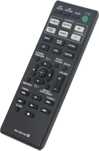 Miniatura 2 de RM-AMU163 Reemplazo remoto para Sony Home Audio Librería Receptor AV LBT-GPX77 LBT-GPX55 MHC-GPX88 MHC-GPX77 MHC-GPX55 MHC-GPX33 Shake-7 HCD-SHAKE5