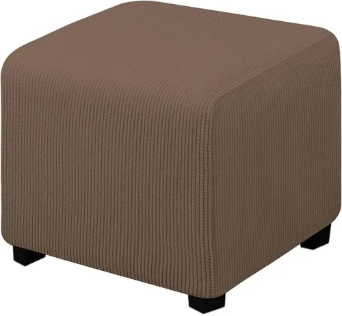 Miniatura 132 de Easy-Going Funda Elástica para Otomana Taburete de Almacenamiento Plegable Protector de Muebles Funda Rectangular Suave con Parte Inferior Elástica
