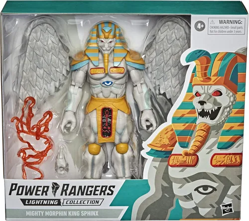 Miniatura 3 de Power Rangers Lightning Collection Monsters Mighty Morphin King Sphinx - Figura de acción coleccionable de 8 pulgadas con accesorios