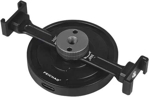 Miniatura 4 de Soporte magnético para teléfono, base de cargador de 15 W, soporte de zapata fría, agujero de 1/4 para soporte de teléfono celular, accesorios