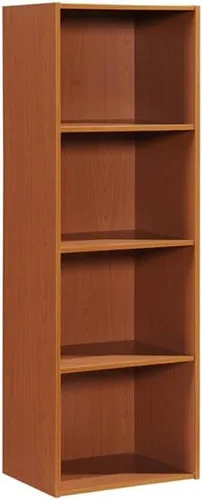 Miniatura 6 de Pemberly Row Estantería de madera multiusos con cuatro estantes en acabado beige