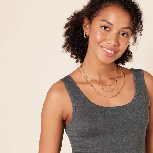 Miniatura 4 de Tienda Essentials - Camiseta de tirantes ajustada para mujer paquete de 2