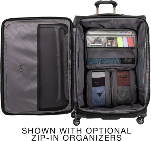 Miniatura 2 de Travelpro Crew Versapack - Maleta giratoria extensible Softside Negro azabache 407186901