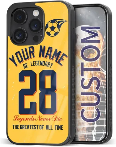 Miniatura 11 de Fundas de teléfono personalizadas con nombre y número personalizados - iPhone 5 6 7 8 11 12 13 14 Pro Max Plus Mini Xr Xs SE Samsung S20 S21 S22 S23