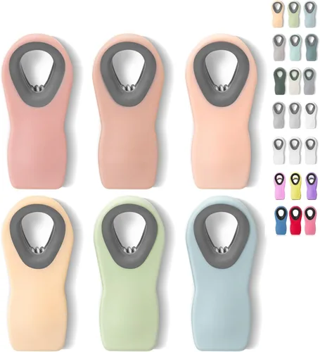 Miniatura 13 de Mr. Pen - Clips Magnéticos para Bolsas de Papas Fritas, Paquete de 6, Clips Grises para Bolsas de Papas Fritas, Clips para Bolsas, Clips para Tonos