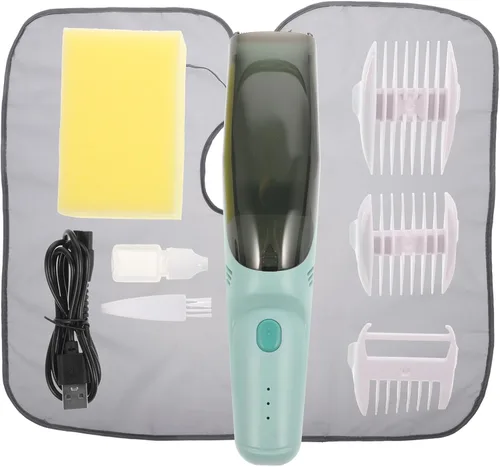 Beaupretty Cortadora de pelo silenciosa con hoja de cerámica, herramienta de corte de pelo portátil ligera para niños recién nacidos y kit de aseo