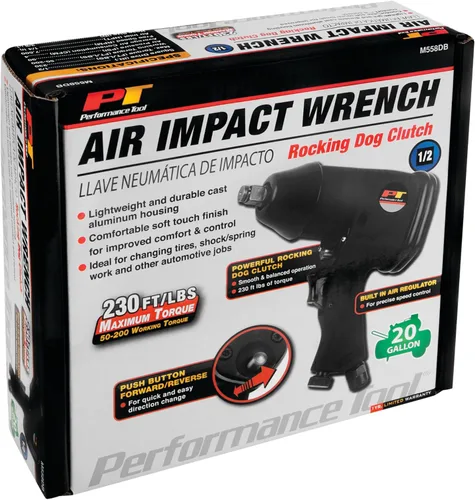 Miniatura 3 de Llave de impacto Performance Tool M558DB de 1/2 pulgada de accionamiento 230 pies/libras de torque