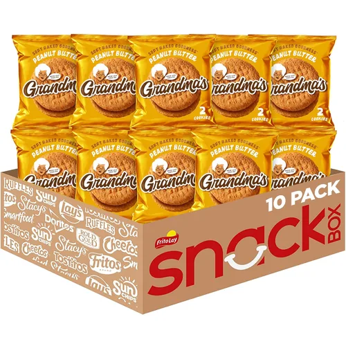 Miniatura 11 de Grandma's Galletas, mini sándwich Crèmes vainilla, 2.12 onzas (paquete de 60)